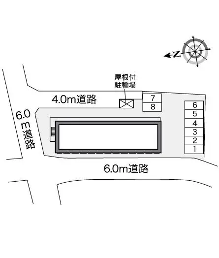 ★手数料０円★所沢市上山口 月極駐車場